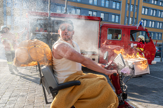 Bei der Feuerwehr wird der Kaffee kalt (2)